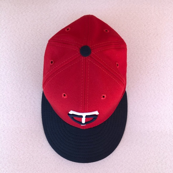 New Era 59Fifty Vintage Minnesota Twins MLB Made USA Fitted Hat Cap Sz 7 - Picture 6 of 14